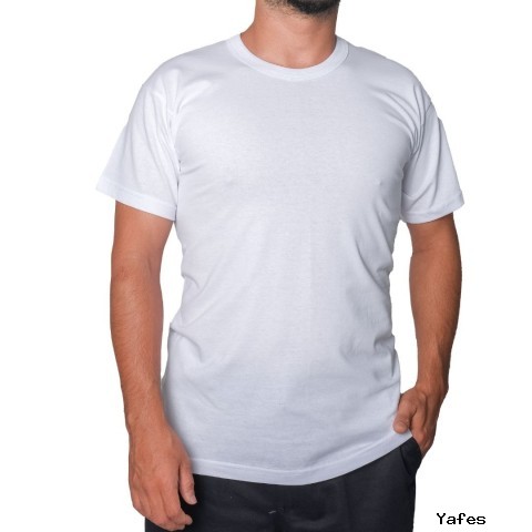 Sıfır Yaka T-shirt Beyaz - Toptan Company