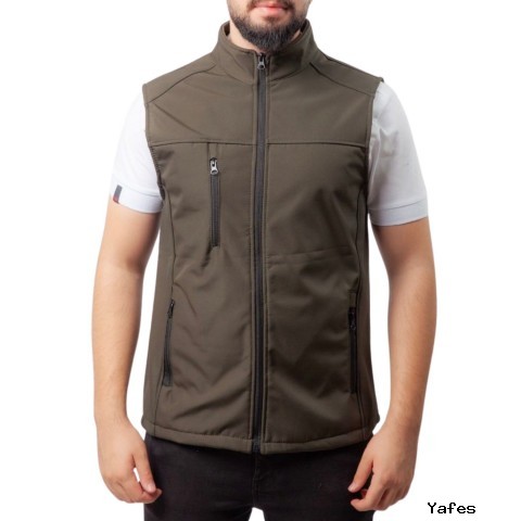 Softshell Yelek / Yeşil - Toptan İş Kıyafeti